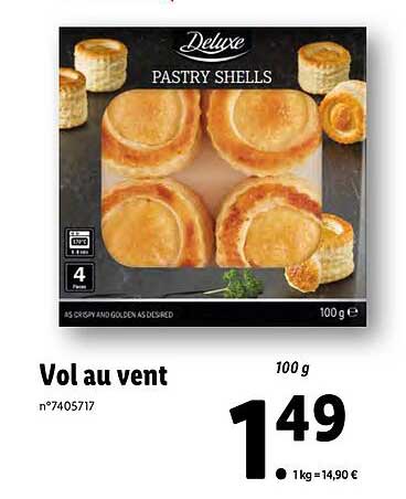 vol au vent deluxe