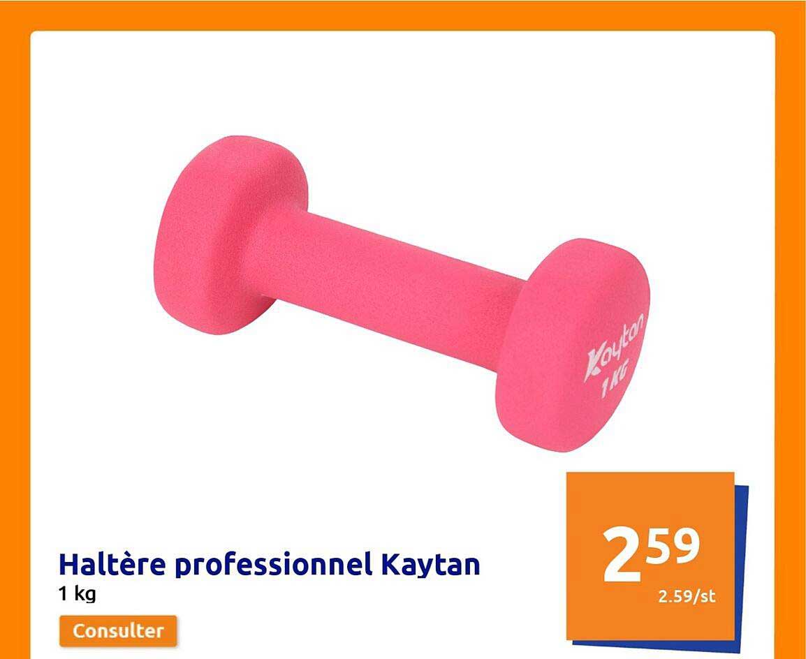 Haltère Professionnel Kaytan