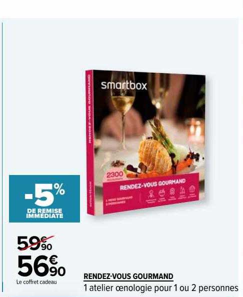 rendez-vous gourmand smartbox