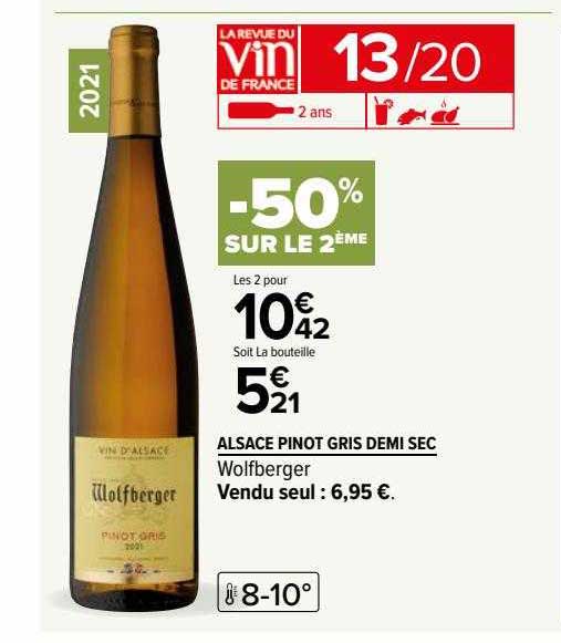 alsace pinot gris demi sec wolfberger