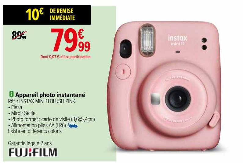 Appreil Photo Instantané Fujifilm