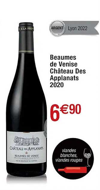 beaumes de venise château des applanats 2020