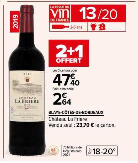 blaye-côtes-de-bordeaux château la frière