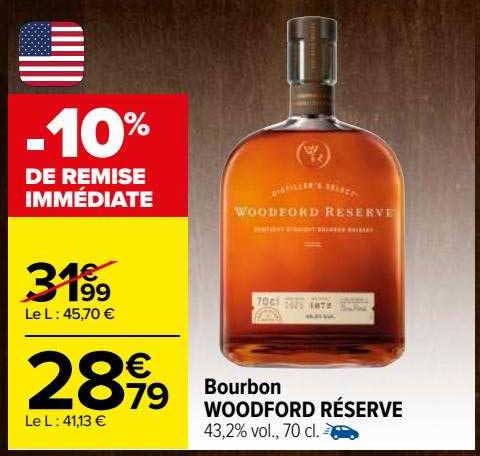 Bourbon Woodford Réserve