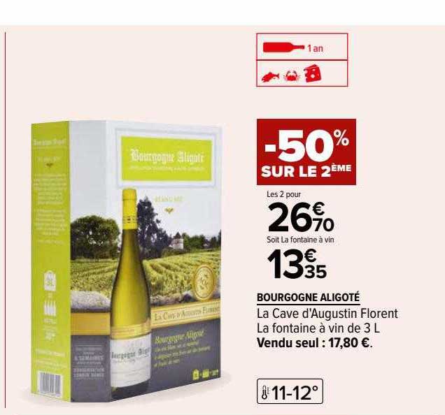 bourgogne aligoté la cave d'augustin florent