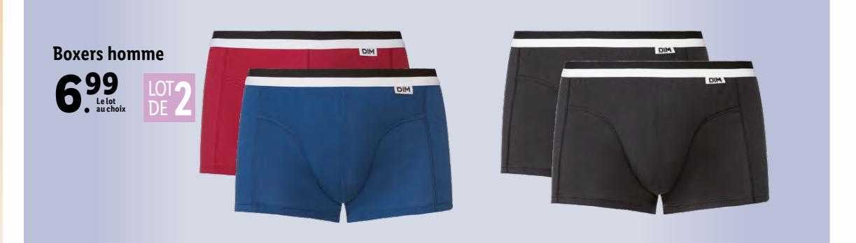 Boxers Homme