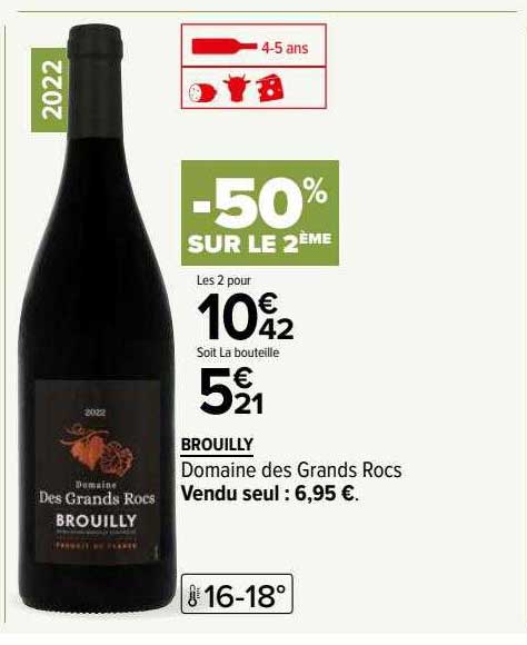 Brouilly Domaine Des Grands Rocs
