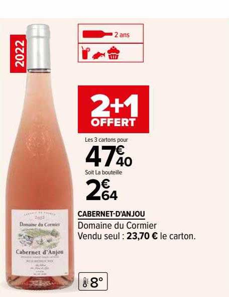 Cabernet-d'anjou Domaine Du Cormier
