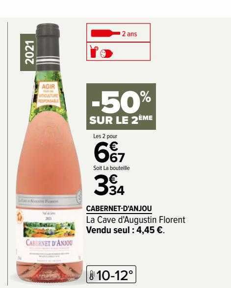 cabernet-d'anjou la cave d'augustin florent