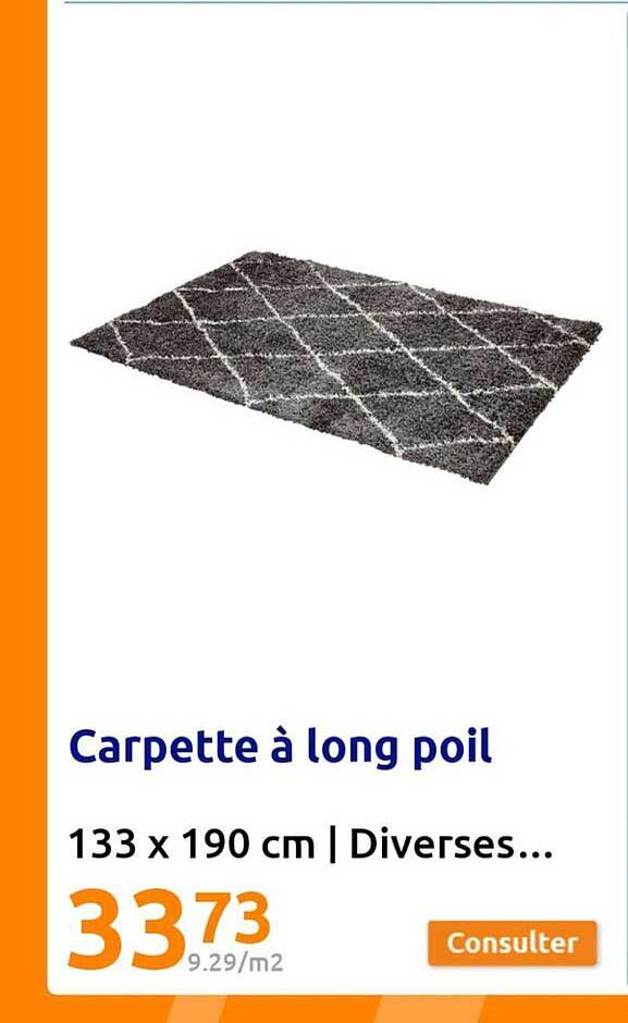 carpette à long poil