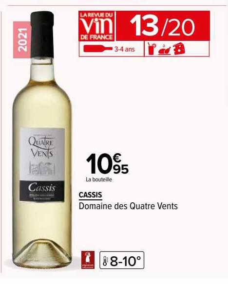 cassis domaine des quatre vents