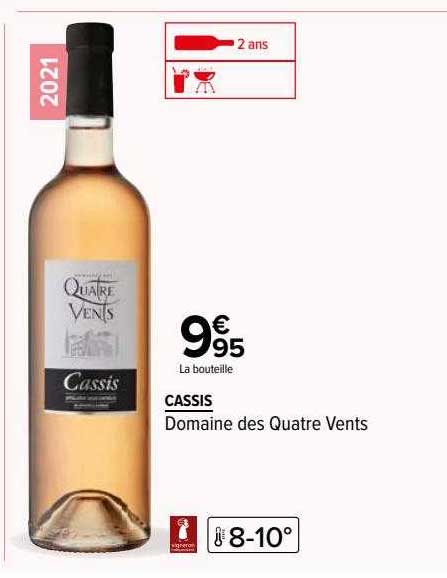 cassis domaine des quatre vents
