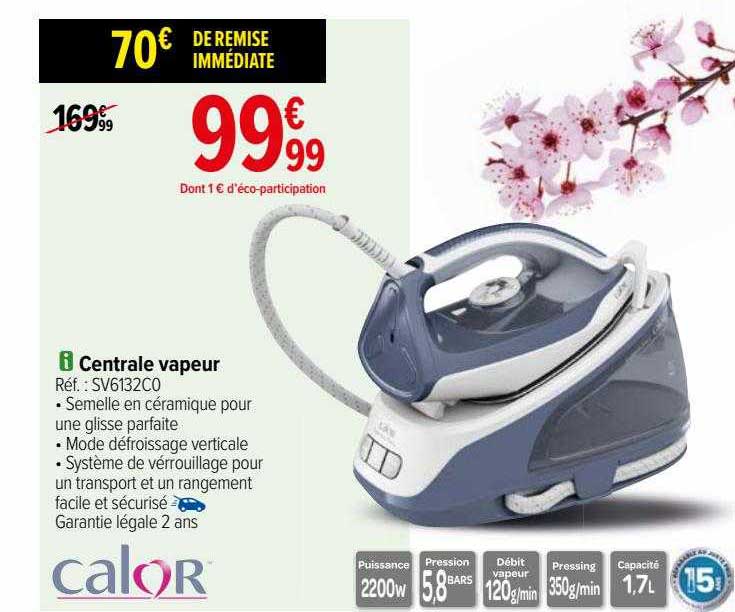 Centrale Vapeur Calor