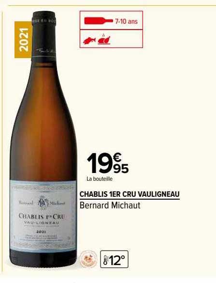 chablis 1er cru vauligneau bernard michaut
