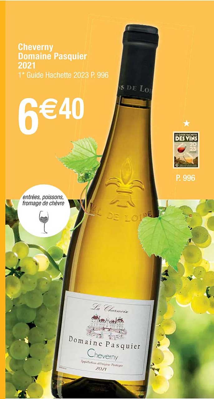 Cheverny Domaine Pasquier 2021