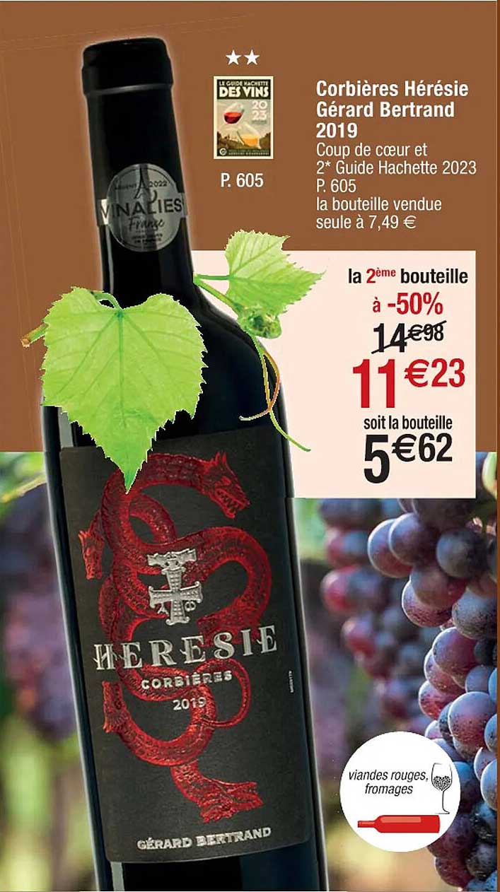 corbières hérésie gérard bertrand 2019