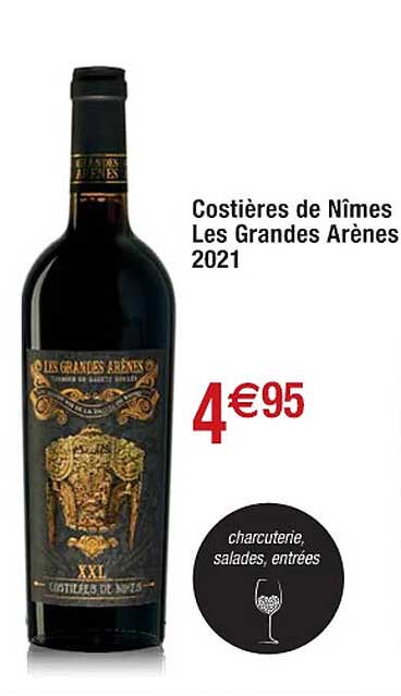 costières de nîmes les grandes arènes 2021