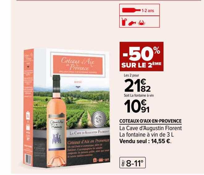 côteaux-d'aix-en-provence la cave d'augustin florent