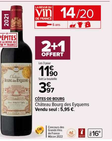 côtes-de-bourg château bourg des eyquems