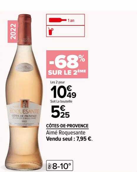 côtes-de-provence aimé roquesante