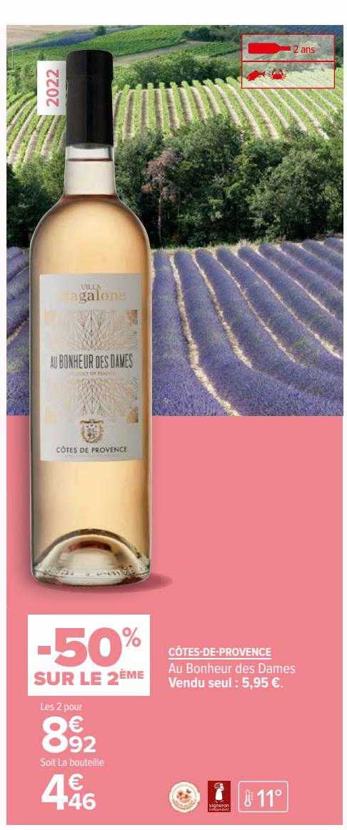 côtes-de-provence au bonheur des dames