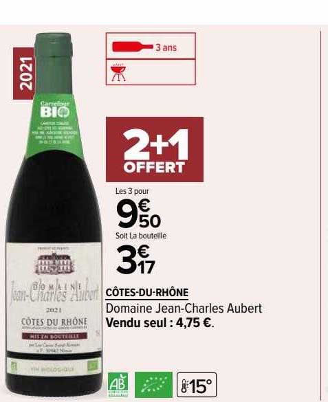 côtes-du-rhône domaine jean-charles aubert