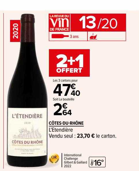 Côtes-du-rhône L'etendière