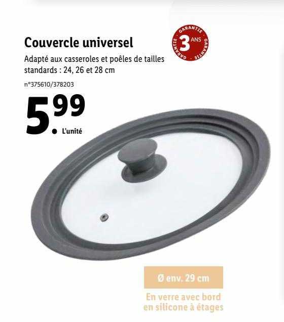 Couvercle Universel