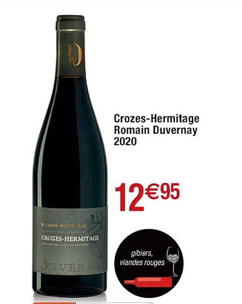 crozes-hermitage romain duvernay 2020