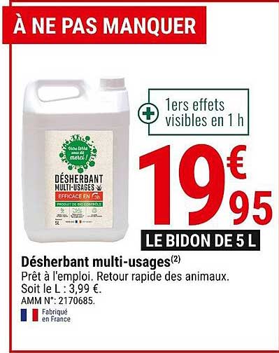 Désherbant Multi-usages