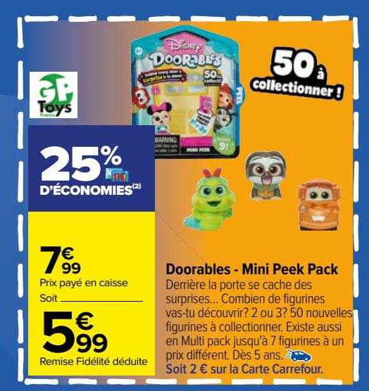 doorables - mini peek pack