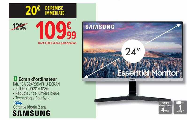écran d'ordinateur samsung