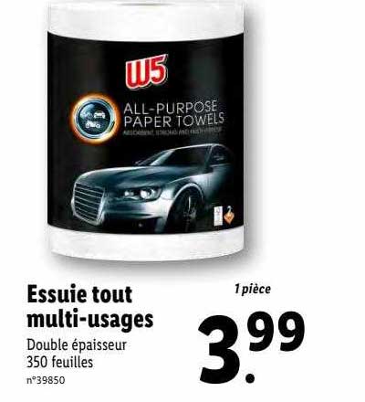 essuie tout multli-usages w5