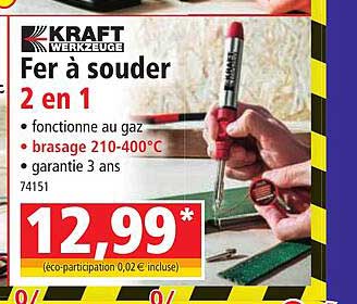 fer à souder 2 en 1 kraft werkzeuge