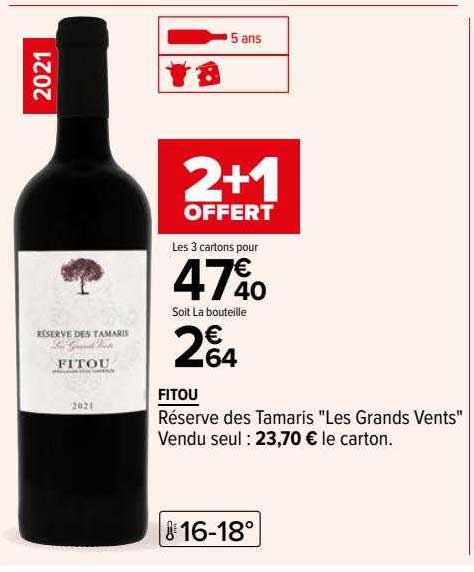 fitou réserve des tamaris "les grands vents"