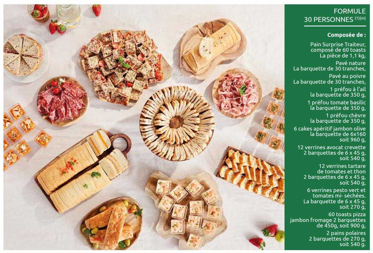 formule 30 personnes