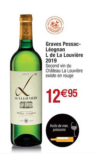 graves pessac-léognan l de la louvière