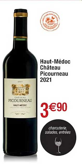 haut-médoc château picourneau 2021