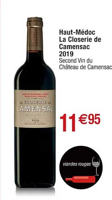 Haut-médoc La Closerie De Camensac 2019