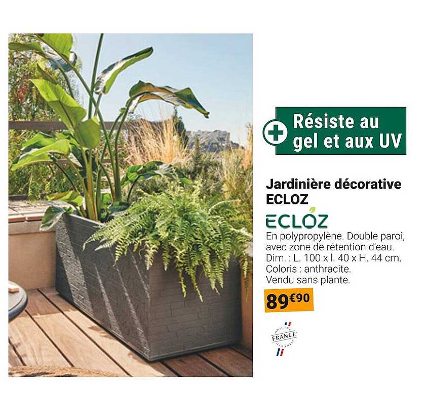 jardinière décorative ecloz