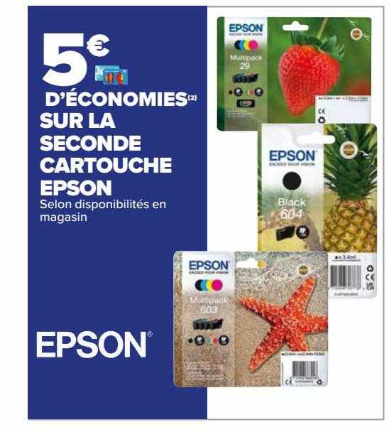 la seconde cartouche epson