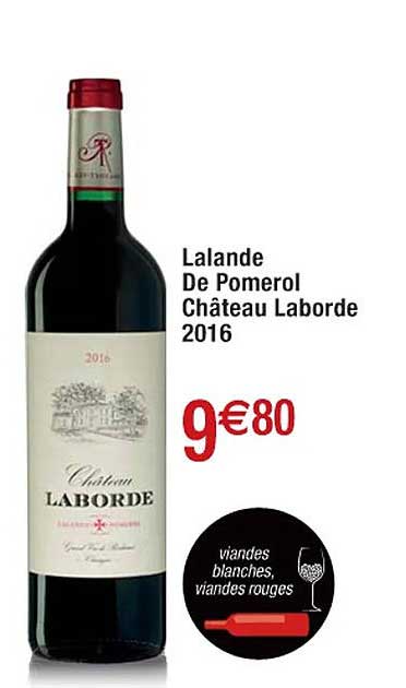 lalande de pomerol château laborde 2016