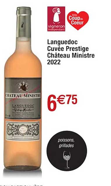 Languedoc Cuvée Prestige Château Ministre 2022