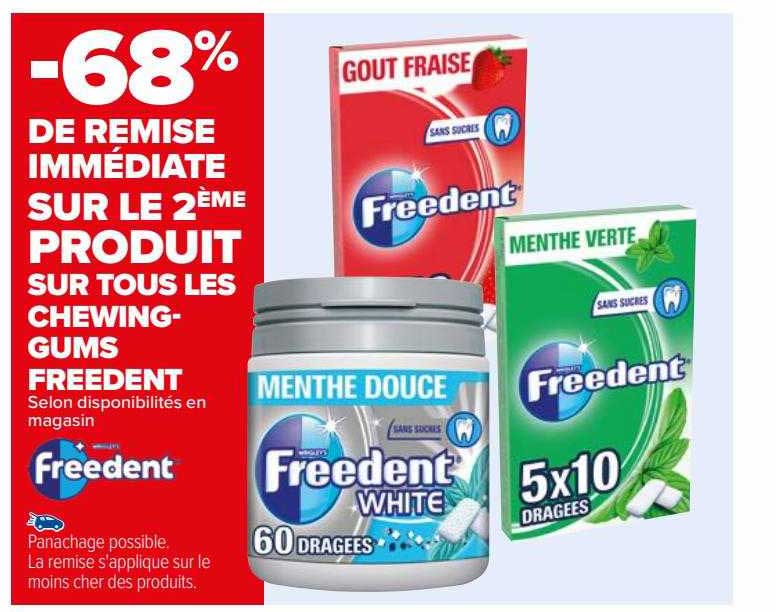 Les Chewing-gums Freedent