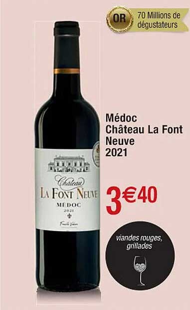 médoc château la font neuve 2021