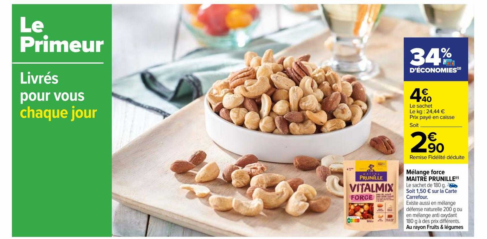 mélange force maître prunille