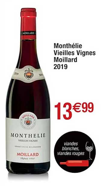 monthélie vieilles vignes moillard 2019