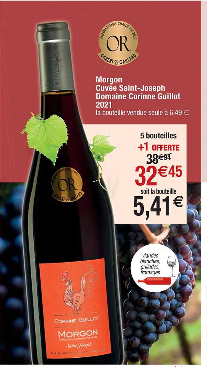 morgon cuvée saint-joseph domaine corinne guillot 2021