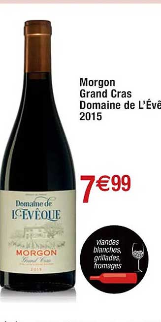 morgon grand cras domaine de l'évêque 2015