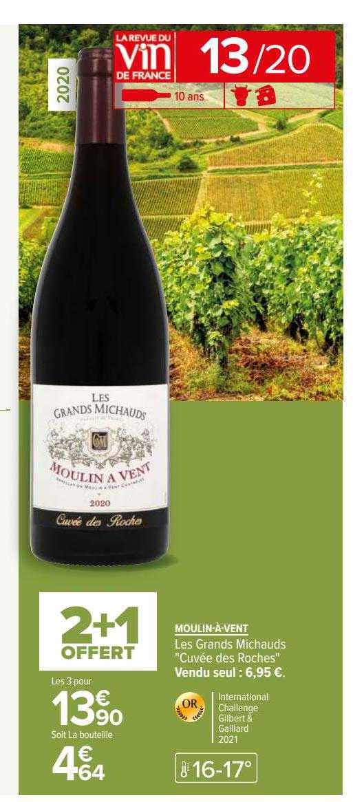 moulin-à-vent les grands michauds "cuvée des roches"